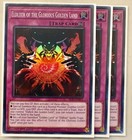 Yugioh! 3x Eldlixir of the Glorious Golden Land ALIN-EN077 Super Rare 1st Ed NM