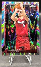 2025-26 Topps Chrome Nikola Jovic #172 RayWave Refractor Heat