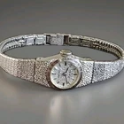 Vintage Seiko 11-0450 White Gold Japanese Rainbow Watch,   White Gold P MINT