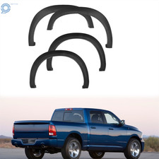 Fit For Dodge Ram 1500 2009-2017-2018 Smooth Factory Style Bolt On Fender Flares