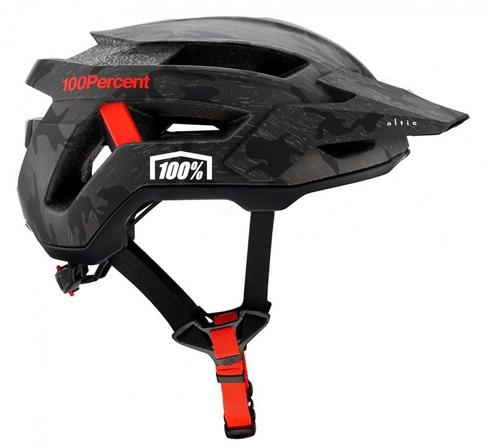 100% Altis Camo MTB Mountain Bike Helmet Black