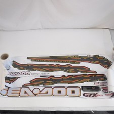 Decal/Sticker Kit For SEADOO GTX 2003 Red Ski KRP00394