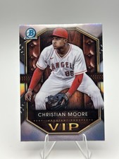 2025 Bowman #VIP-12 Christian Moore Very Important Prospects  Angels