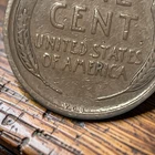 1909 VDB Lincoln Wheat Cent Penny F  Fine Original Brown Nice Details Coin