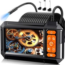 2-10m Endoskop mit 4.3'' LCD 1080P HD Inspektionkamera IP67 Rohrkamera Endoscope