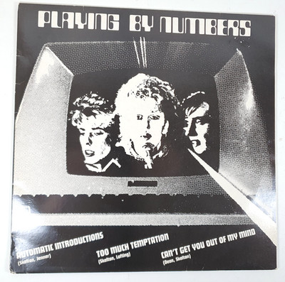 Playing By Numbers Automatic Introductions Vinyl 12'' EP Record 1984 Carmel VG+