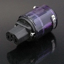 Oyaide C-037 IEC Connector phosphor bronze, Silver+Rhodium plated