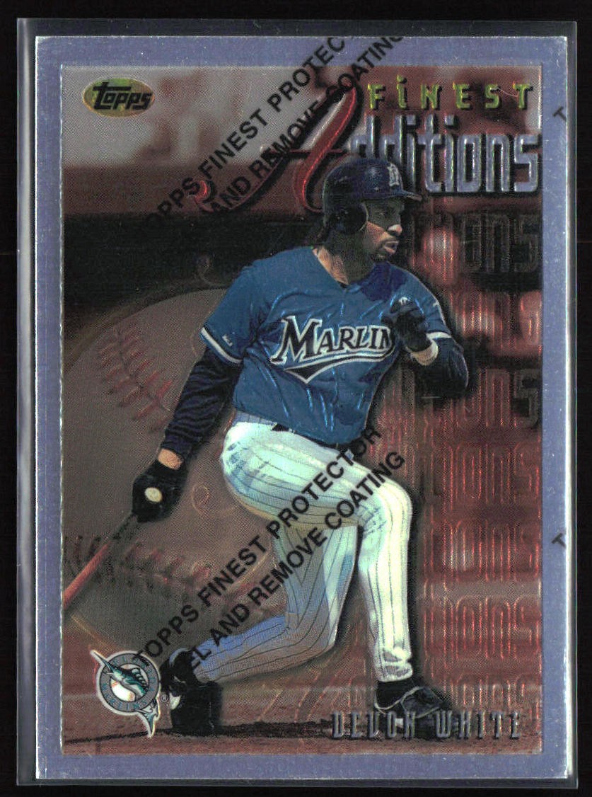 1996 Finest #256 Devon White