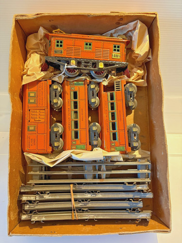American Flyer O Gauge Oriental Set 1337 Boxed 3112 Box Cab 1205 1286 1287 Prewa | Zustand: Used