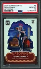 PSA 10 2024 DONRUSS OPTIC DRAKE MAYE UPTOWNS RC #4 SSP ROOKIE