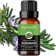 Elemensis Naturals Rosemary Essential Oil, 15ml