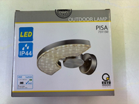 Pisa AußEnleuchte Led Edelstahl Gartenlampe AußEnlampe Wandlampe Wandleuchte