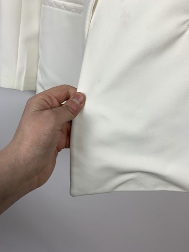 Bottega Veneta Pre Fall Winter Blazer Jacket Single Breasted White Made In Italy - Picture 8 of 21