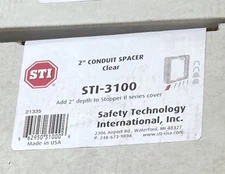 STI - 3100 NEW GENUINE SAFETY TECH INC. 2" CONDUIT SPACER