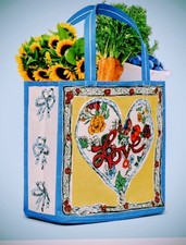 *NWT* BRIGHTON Canvas Tote ‘Tied With Love’ New In Packaging Large MSRP $150