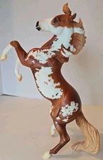 Breyer Hidalgo #1220 Rearing Chestnut Overo Pinto Horse 2004-2006  - No Box