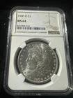1900-O SILVER MORGAN DOLLAR NGC MS64