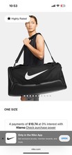 Image of Nike Brasilia 9.5 Large Training Duffel Bag (95L)