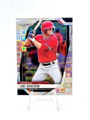 Luke Dickerson 2025 Panini Prizm Pandora /199 #44 Washington Nationals
