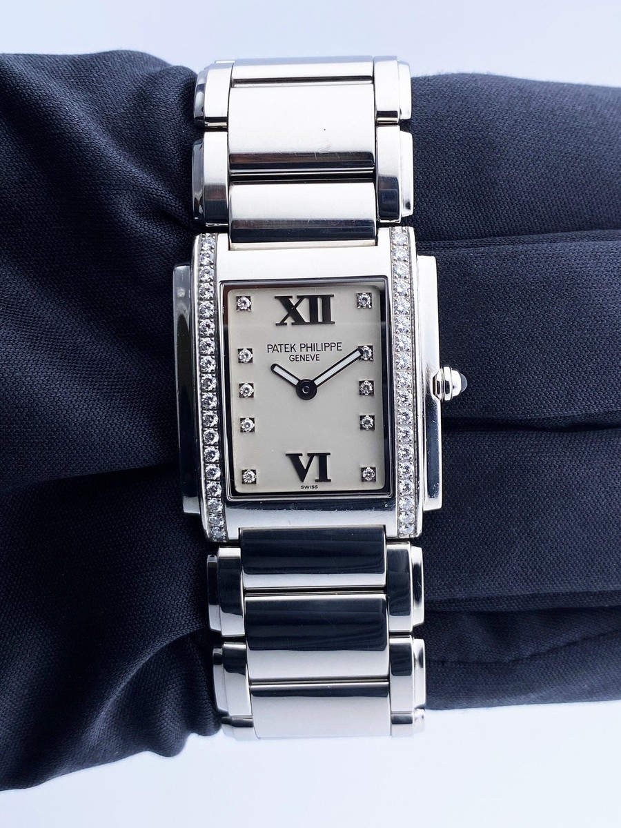 Patek Philippe Geneve Twenty-4 Diamond Dial Ladies Watch | eBay