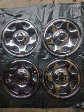  2008-2012 Ford Escape 16 Chrome Steel Rim Wheel Skins 687p-c Old Stock Set4