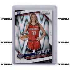 2025 Panini Prizm WNBA - White Seismic #145 Lucy Olsen Rookie SP