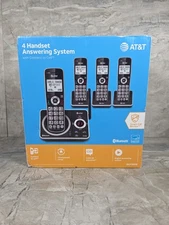 AT&T 4 Handset Answering System DLP72412 Connect To Cell & Smart Call Block