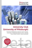 Lambert M. Surhone (U. A.) | University Club (University Of Pittsburgh) | Buch