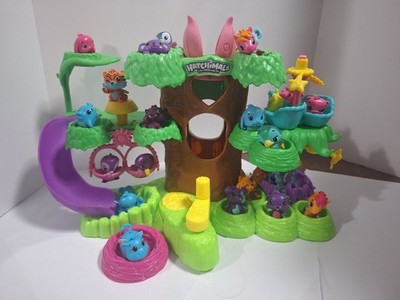 Hatchimals Playset Treehouse Hatchery Nursery CollEGGtible Toy House 22 Figures