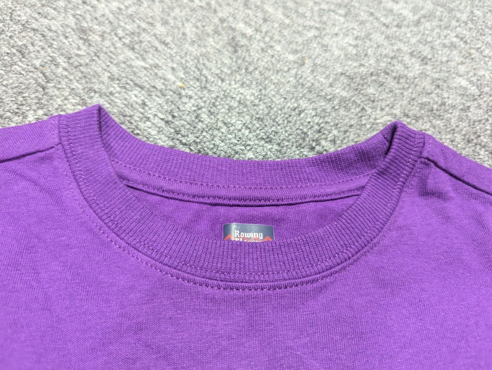 FILA Blazer da canottaggio bambino 2t maglietta viola nuovo