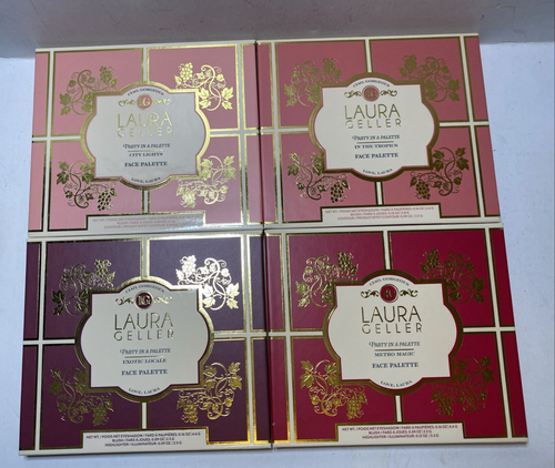 LAURA GELLER NEW YORK Annual Party in a Palette 4 Full Face Palettes New in box - Picture 3 of 8