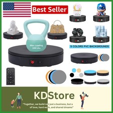 Motorized 360  Rotating Display Stand, 330Lbs Capacity, Remote Control Included