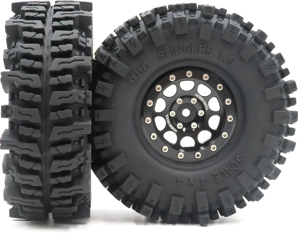 RC 1/10 Crawler Gen8 Upgrades 1.9 Mud Slingers T8 Tires - Image 4 of 4