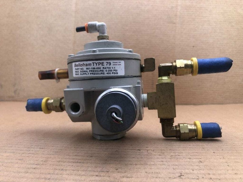 Marsh Bellofram 961-156-000 HIGH FLOW RELAY Pneumatic