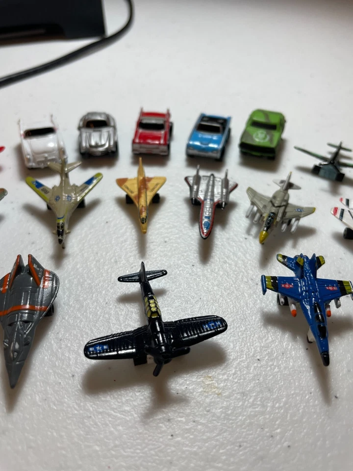 LOT OF VINTAGE MICRO MACHINES GALOOB VARIOUS CARS PLANES AIRCRAFT Deluxe - Изображение 3 из 4