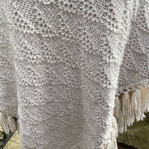 knitted poncho women Absolutely Gorgeous On Beautiful Condition xL - Picture 9 of 24