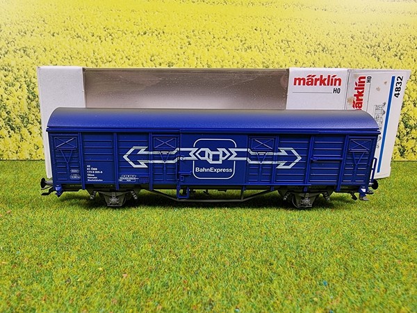 MäRklin H0 4832 Gedeckter GüTerwagen Bahnexpress Der ÖBb Ovp // S01-image