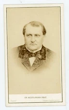 Photo CDV, Prince Napoleon Jerome Bonaparte by REUTLINGER in Paris