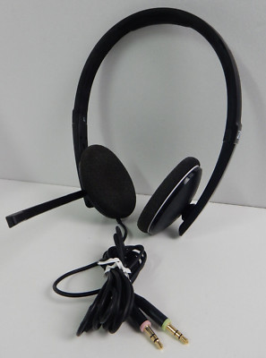 Sennheiser PC 3.2 - On-Ear Headset PC Kopfhörer mit Kabel - 2 x 3.5mm Klinke