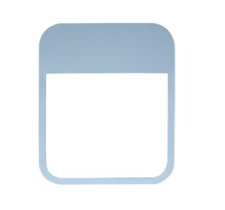 Kenworth Sleeper Window Trim Chopped Pair # 14706