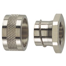Image of HellermannTyton 166-30501 SC12-PC Plain Hole Conduit Connector 10.2mm