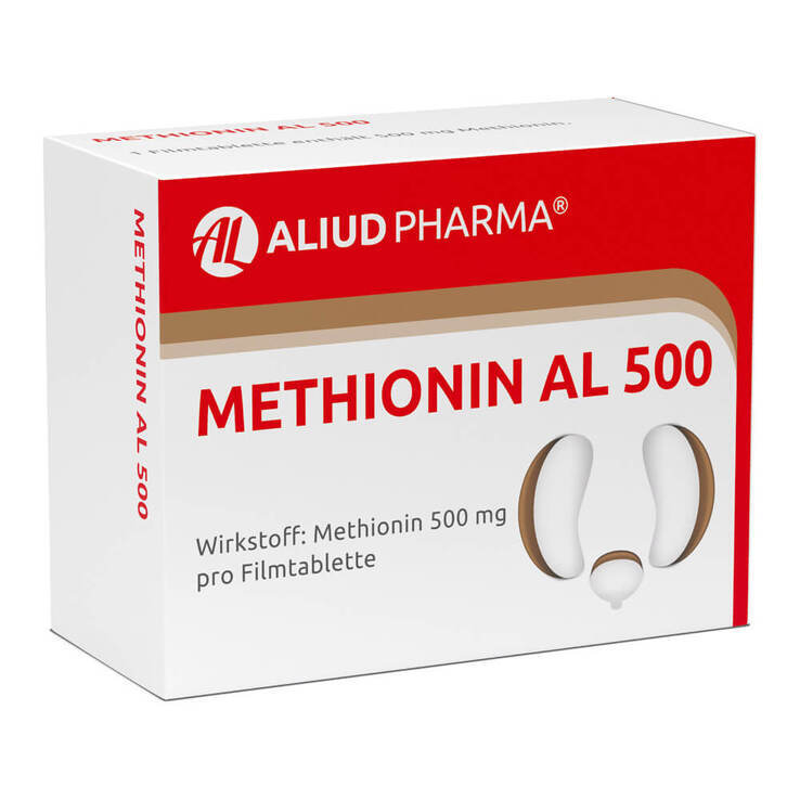 METHIONIN AL 500 Filmtabletten · 50 St · PZN 01300721