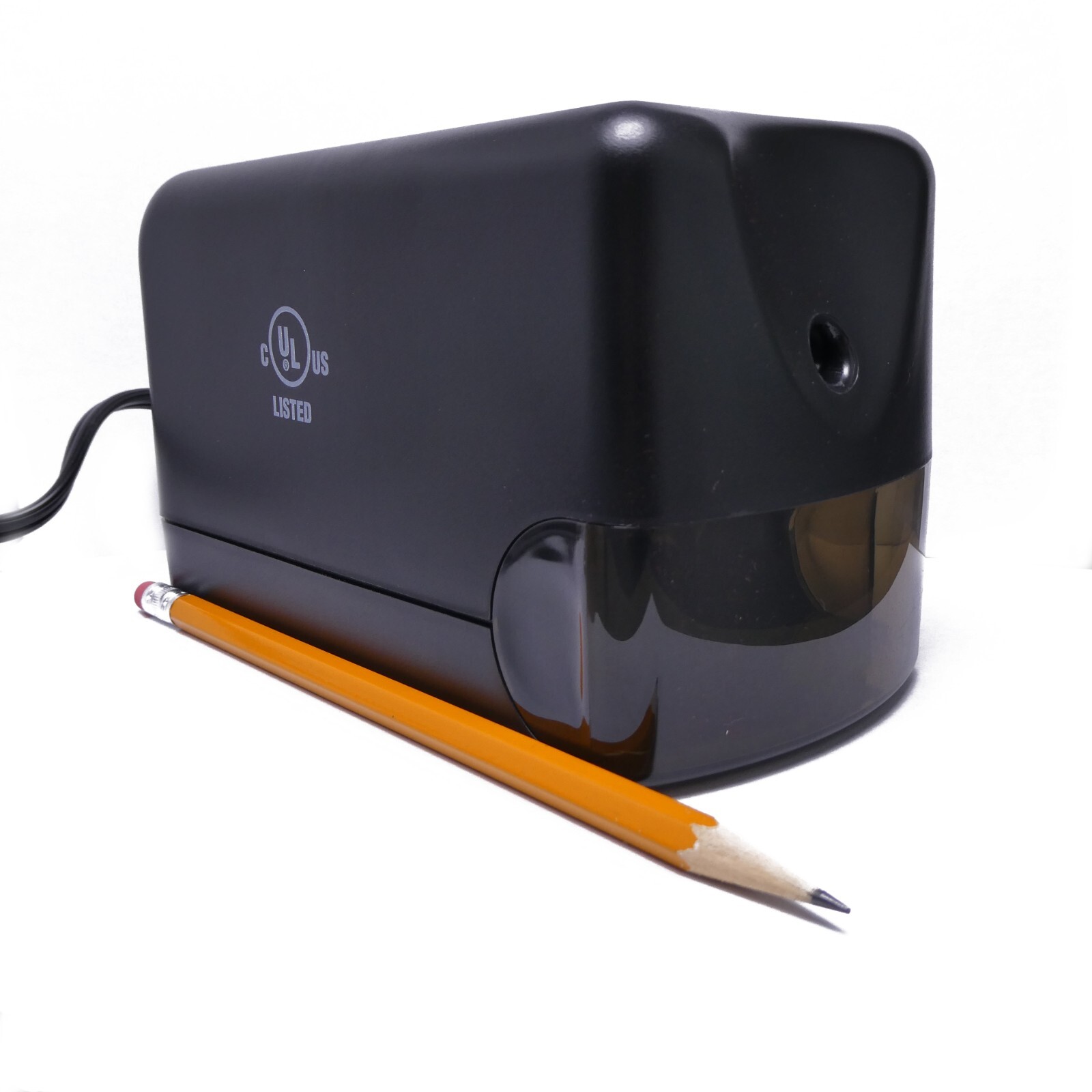 Heavy Duty Electric Pencil Sharpener Helical Blade 6.58mm No.2 Home School eBay