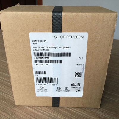 New Siemens 6EP1334-3BA10 Sitop PSU200M Power Supply In Box 6EP13343BA10