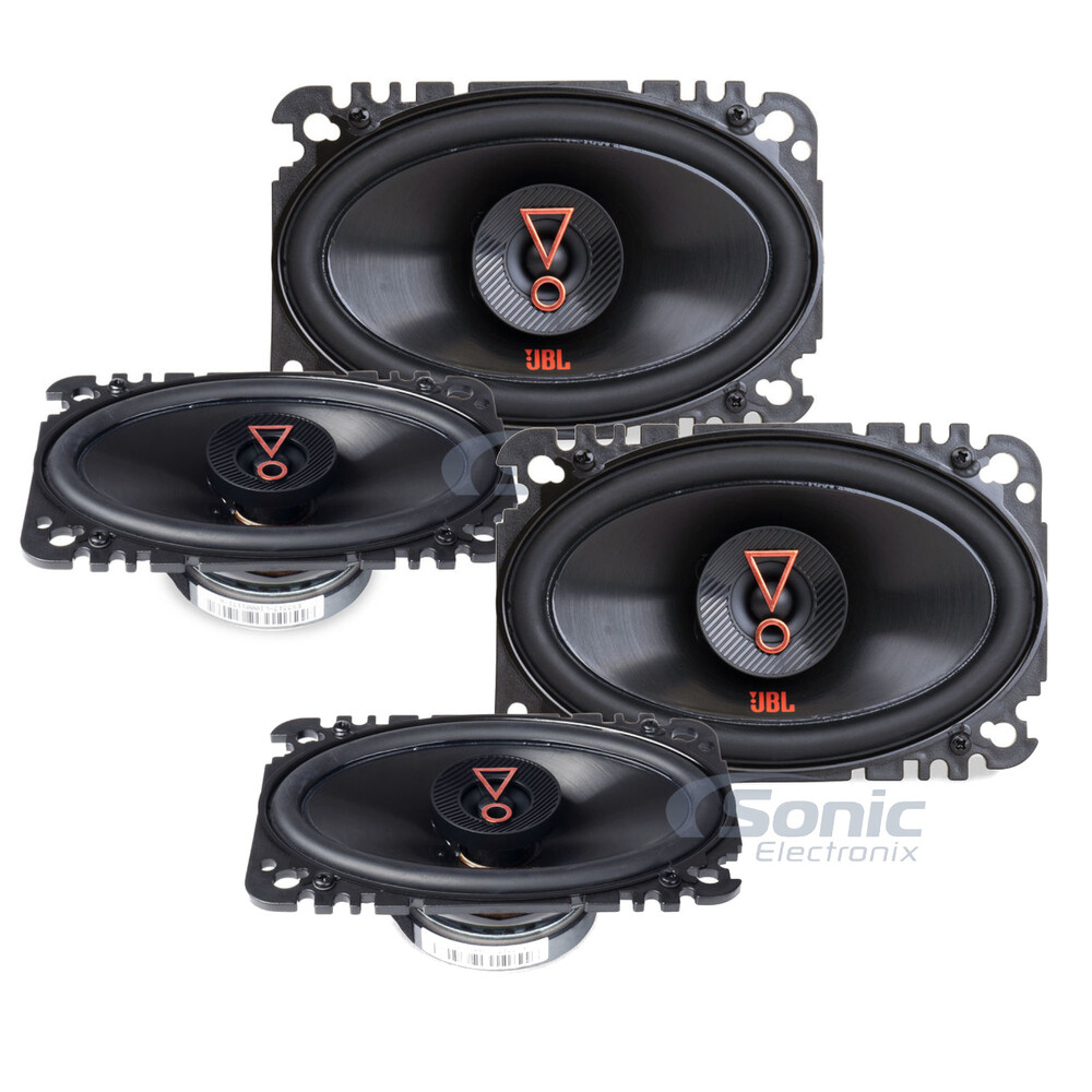 2 пары JBL Stage3 6427 140 Вт RMS 4x6 2-полосных коаксиальных автомобильных динамиков 28190₽