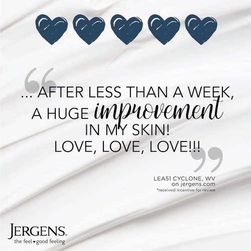 3X Jergens Oil-Infused Skin Firming 24-Hour Body Lotion, Collagen, 16.8 fl oz - Picture 7 of 8