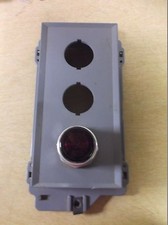 Allen Bradley 800T-PT16 Red Push Button Switch, w/ Housing *FREE SHIPPING*