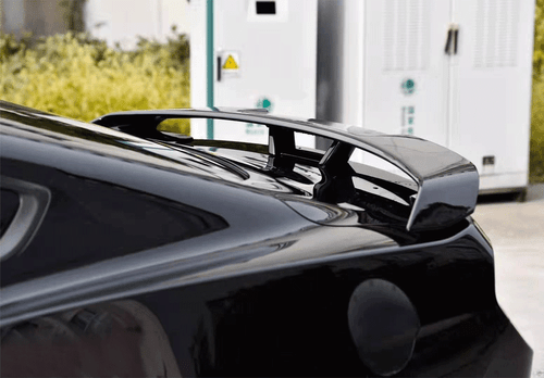 Alerón trasero negro brillante para Ford Mustang cupé 2015-2019 labio de ala de carreras - Imagen 5 de 12
