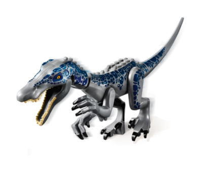 Lego Baryonyx 75935 Metallic Blue Spots Jurassic World Dinosaur