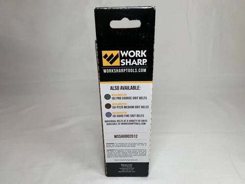 Work Sharp Sharpeners Replacement Belt Set Assorted 6 Pack Coarse Medium Fine - Picture 3 of 5